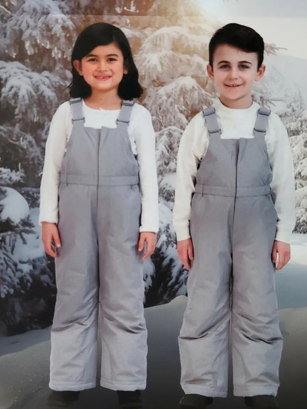 Gerry Weber Kids Light Gray Snow Overalls